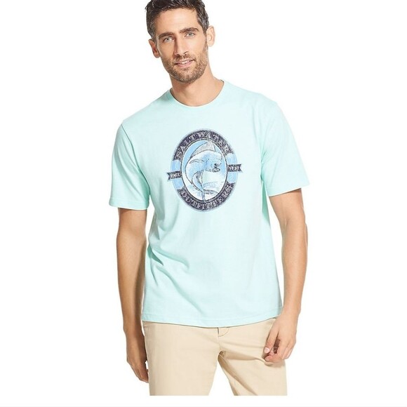 NWT Izod saltwater Relaxed Classics short sleeve shirt size S - Picture 1 of 6